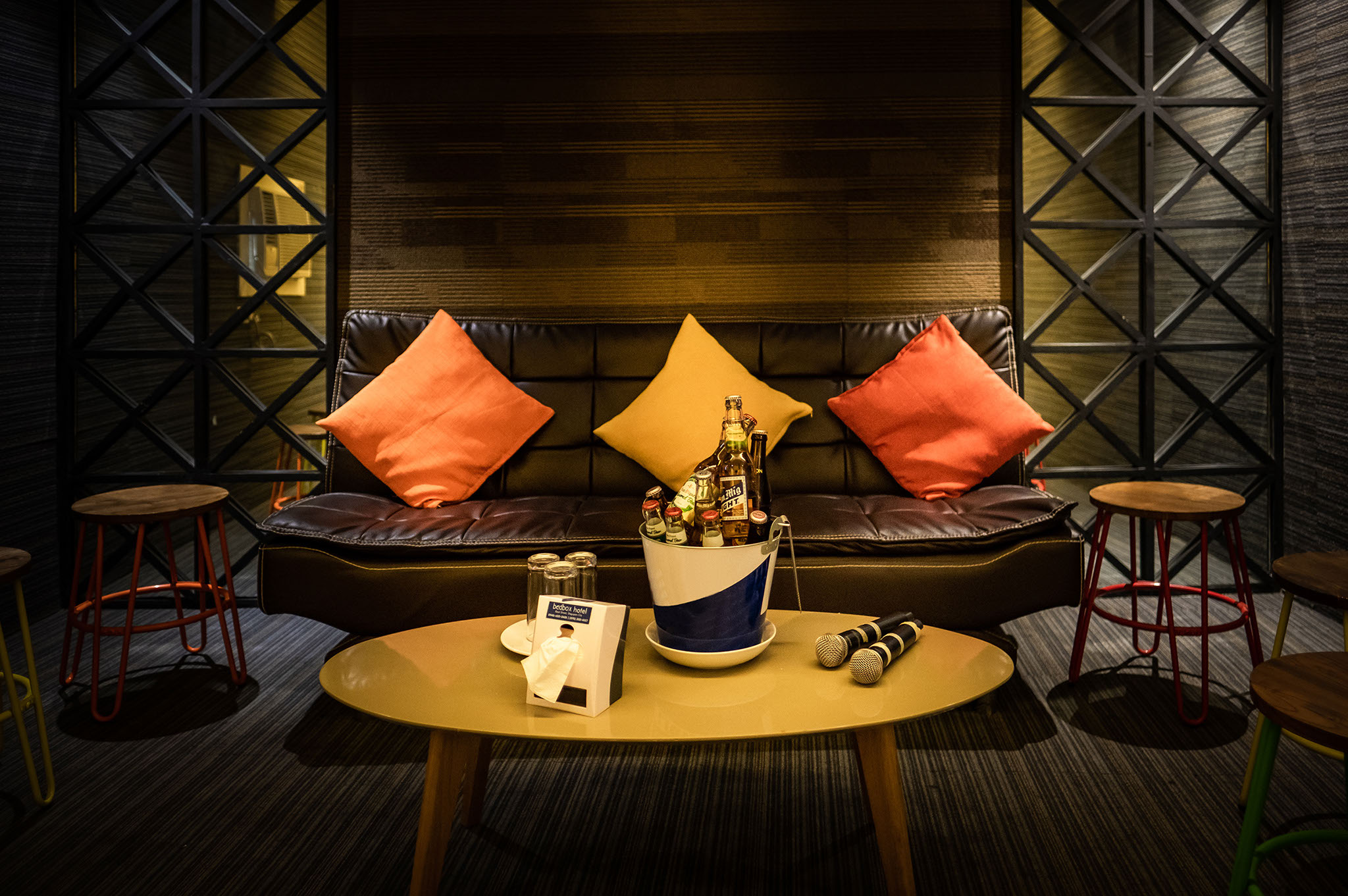 bedbox hotel function room set up